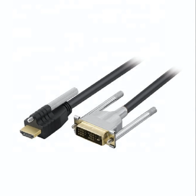 Industrial Cable DVI (24+5) Female to Displayport Male Cable