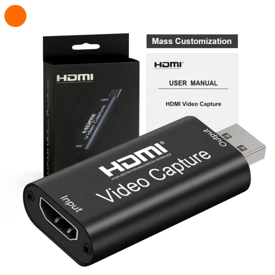 비디오 레코더 4K HDMI-Eingang 고화질 공장 직접 판매 캡처 카드