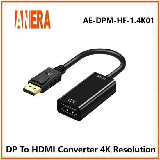 Anera 인기 판매 4K DP 디스플레이-HDMI 변환기 비디오 오디오 변환기