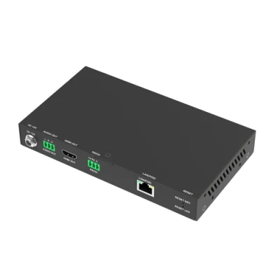 제로 구성 1080P AV Over IP 디코더, 비디오 월, 시각적 제어 및 PoE를 갖춘 H. 265 HDMI Over IP 확장기